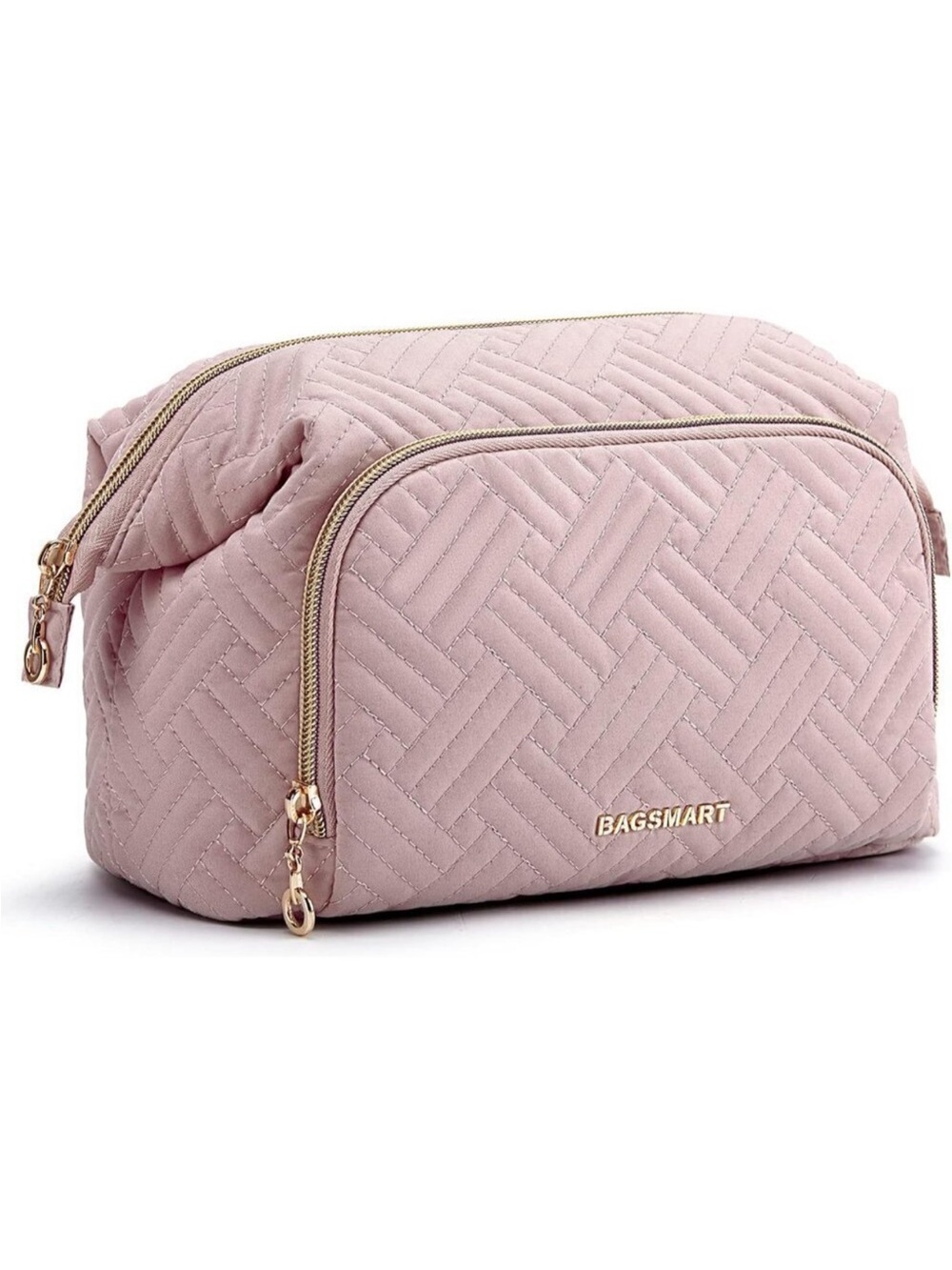 Travel Makeup Bag Water-Resistant Polyester Large Organizer Purse